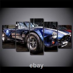 1965 Shelby Cobra Classic Car 5 Pieces Canvas Print Picture HOME DECOR Wall Art