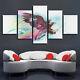 Abstract Colorful Flying Eagle Canvas Prints Painting Wall Art Home Decor 5PCS