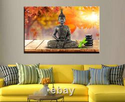 Autumn Landscape Buddha Zen Canvas Prints Art Painting Wall Art Home Decor Pictu