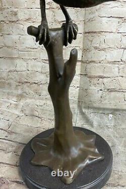 Detailed Pheasant Dove Bronze Statue Figure Sculpture Art Deco Home Office Gift