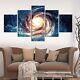 Milky Way Universe Galaxy 5 Pieces Canvas Print Poster HOME DECOR Wall Art