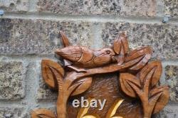 Personalized home Decor address Wood carving address sign house number Bird Look