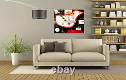 Printed Canvas Painting Unframed by artist R. Incirauskas Road Signs