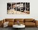 Vintage Motor Abstract Painting 5 Panels Canvas Wall Art Print Picture Home Deco