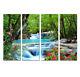 Wall Art Waterfall Landscape Painting Canvas Print Living Room Picture Home Deco